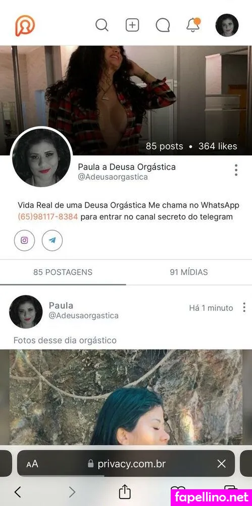 Paula A Deusa Orgastica