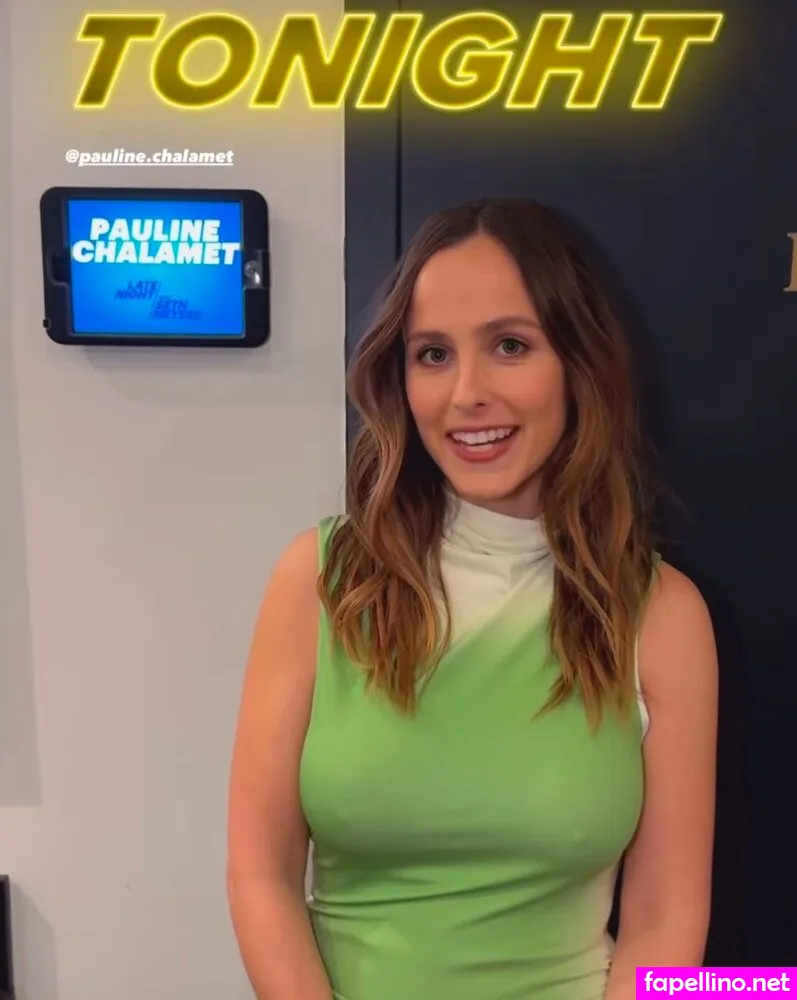 Pauline Chalamet